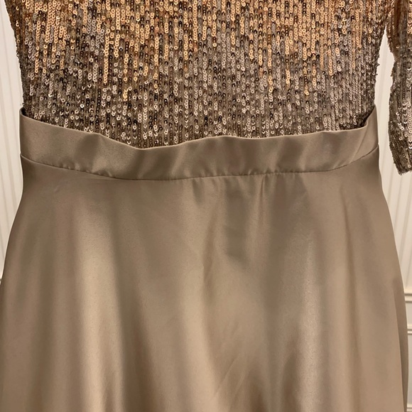 Betsy and Adam Quinn Embellished Sequin Ballgown - Picture 12 of 14